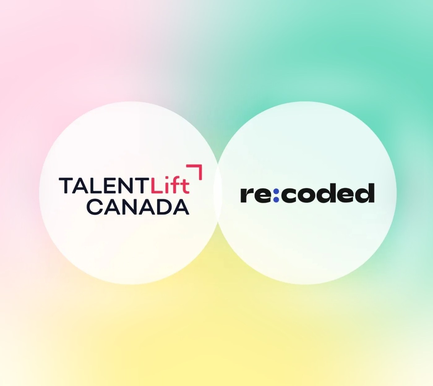 TalentLift Canada and Re:Coded logos side by side